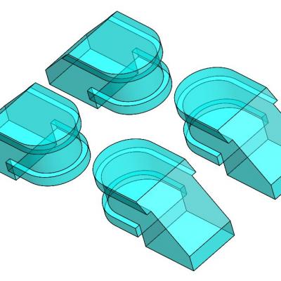 KAC006-5 - Clips de caisse pour kit de CC6505 / CC21004 et CC72001