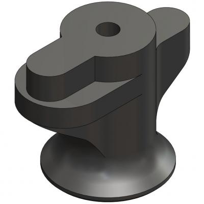 KAC009-7  Pièce support de bogie capteur pour Panoramique