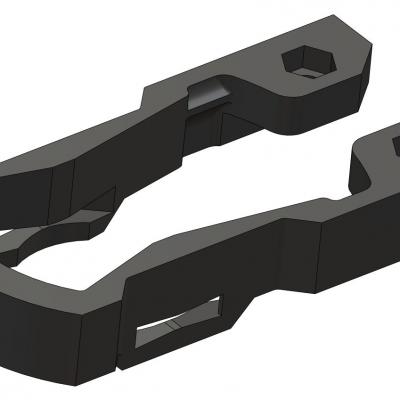 KAC015-2  Pièce support de bogie moteur