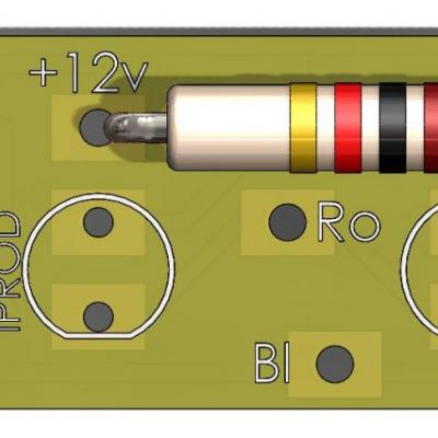 KEC001 - Kit Eclairage 2x2 LED Ø3mm Blanc Chaud / Analogique et DCC